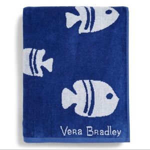 🦋 NEW Vera Bradley Jacquard Beach Towel